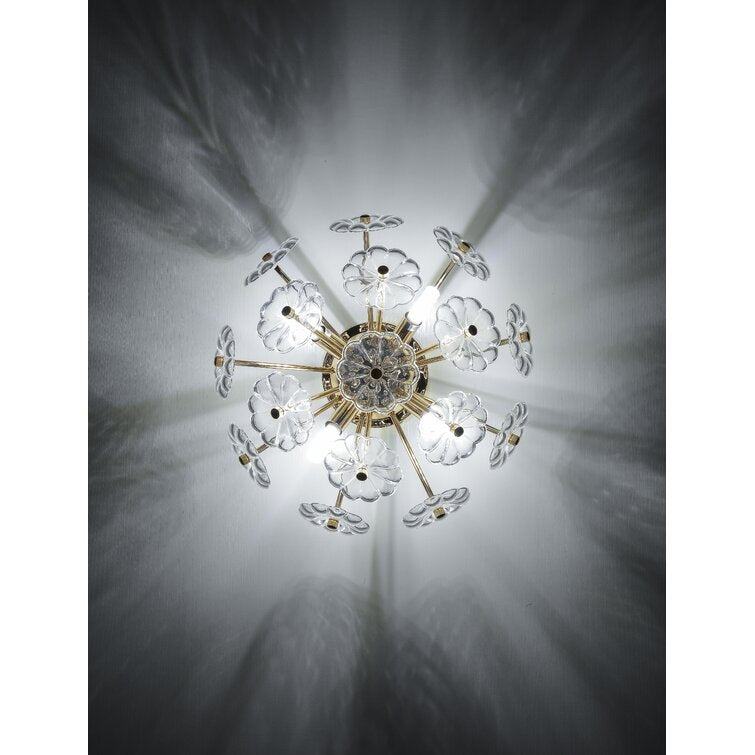 Gold Flush Mount Ceiling Light