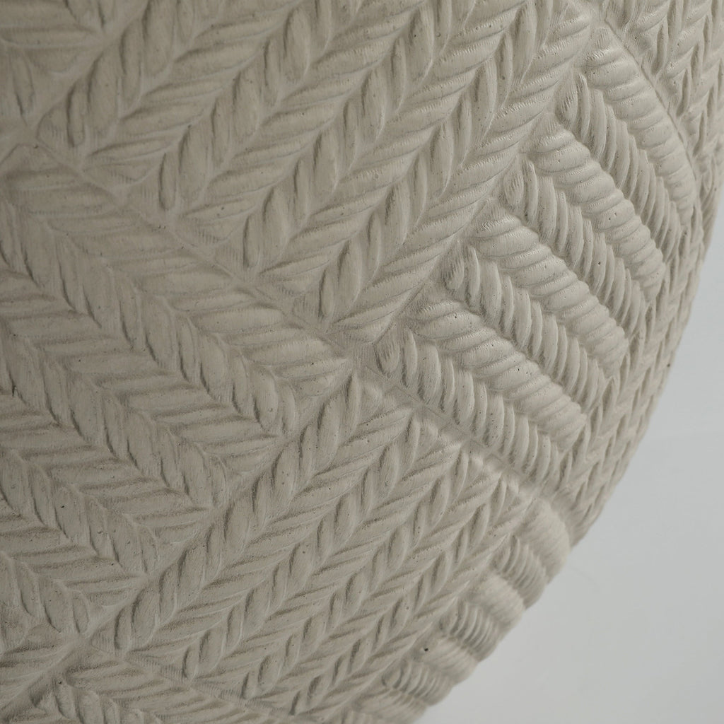Round Concrete Planter Set of 2