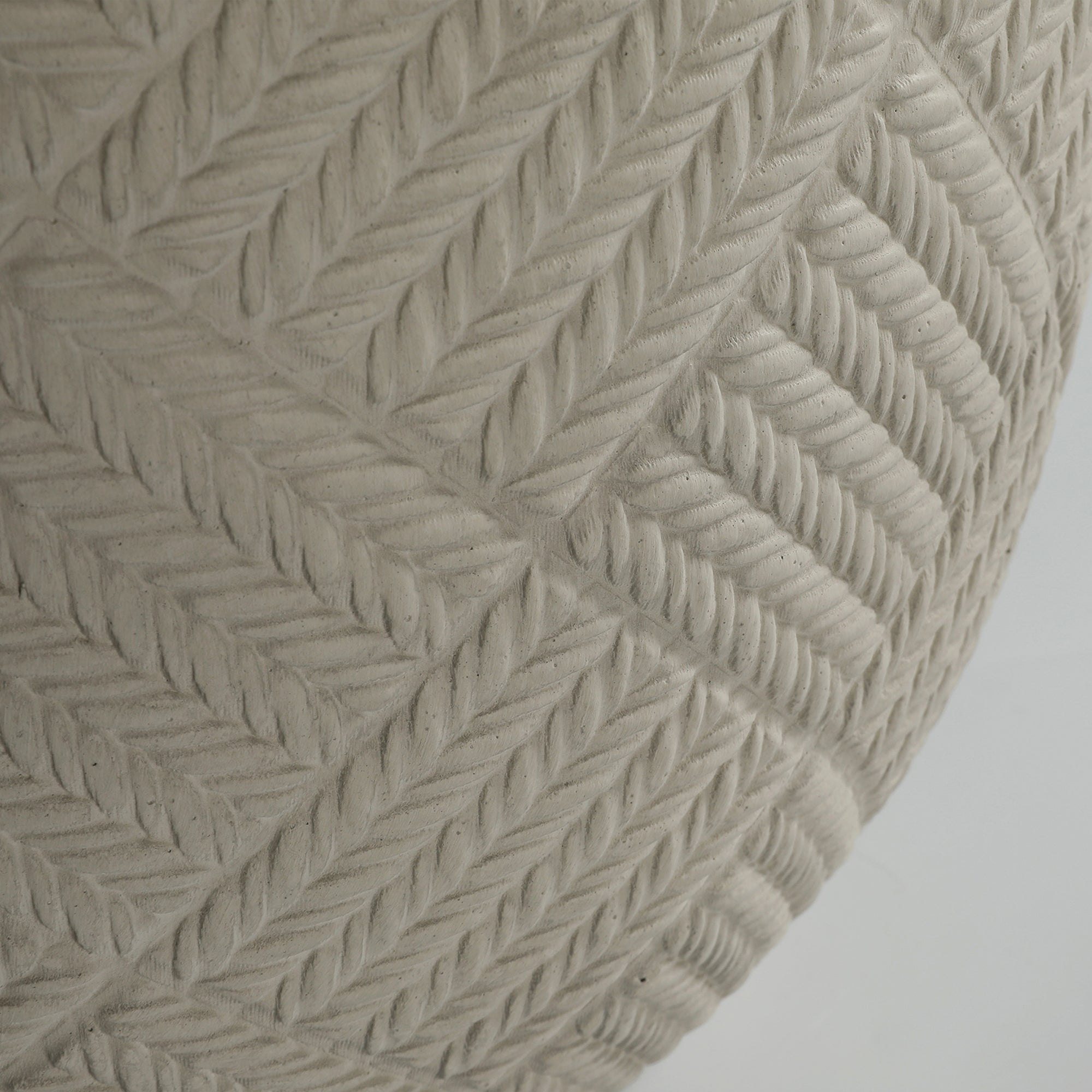 Round Concrete Planter Set of 2