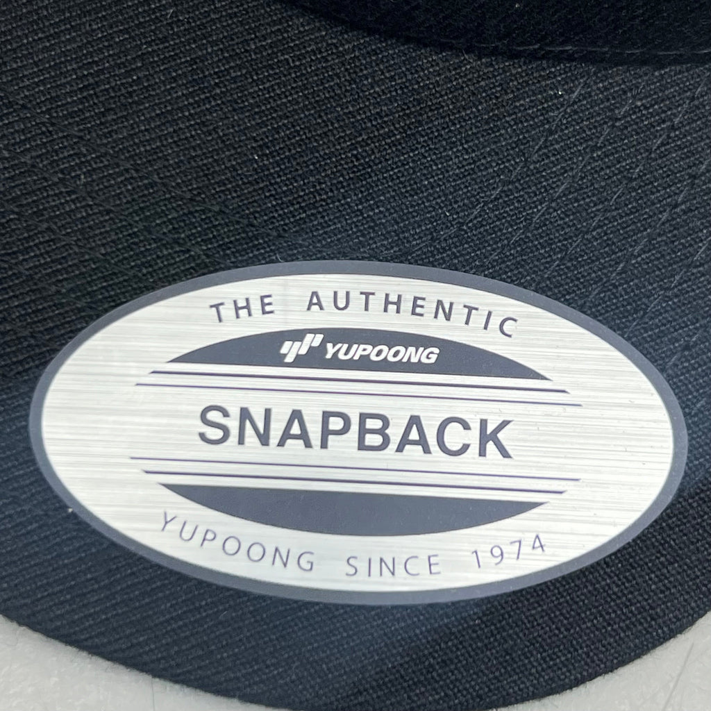 YUPOONG (10 PACK) Classic Snapback Baseball Cap Hat Black Bulk!