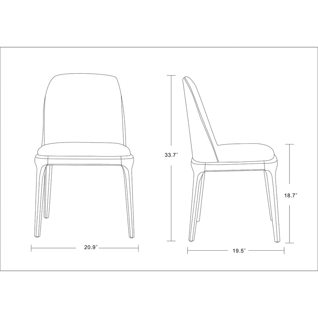 Courding - Dining Chair - Tan