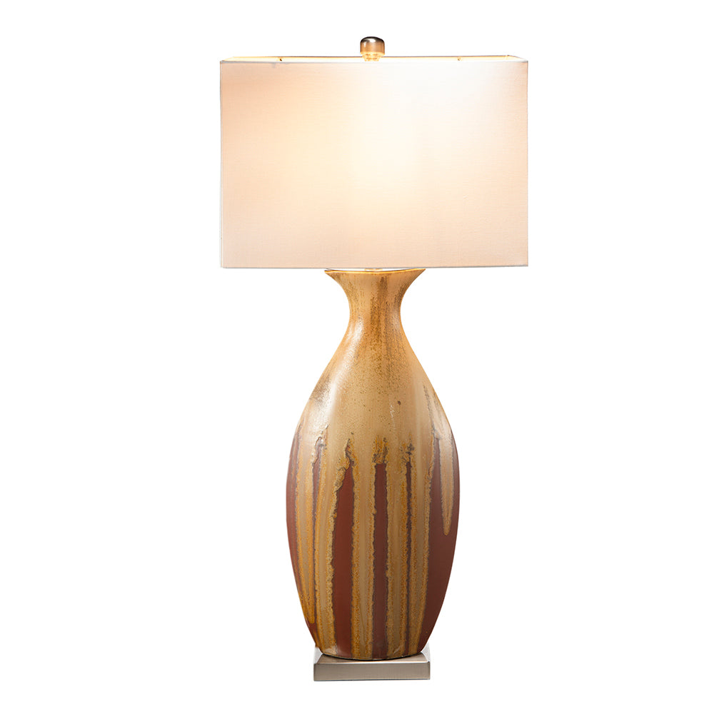 16x10.5x36 In Ceramic Table Lamp