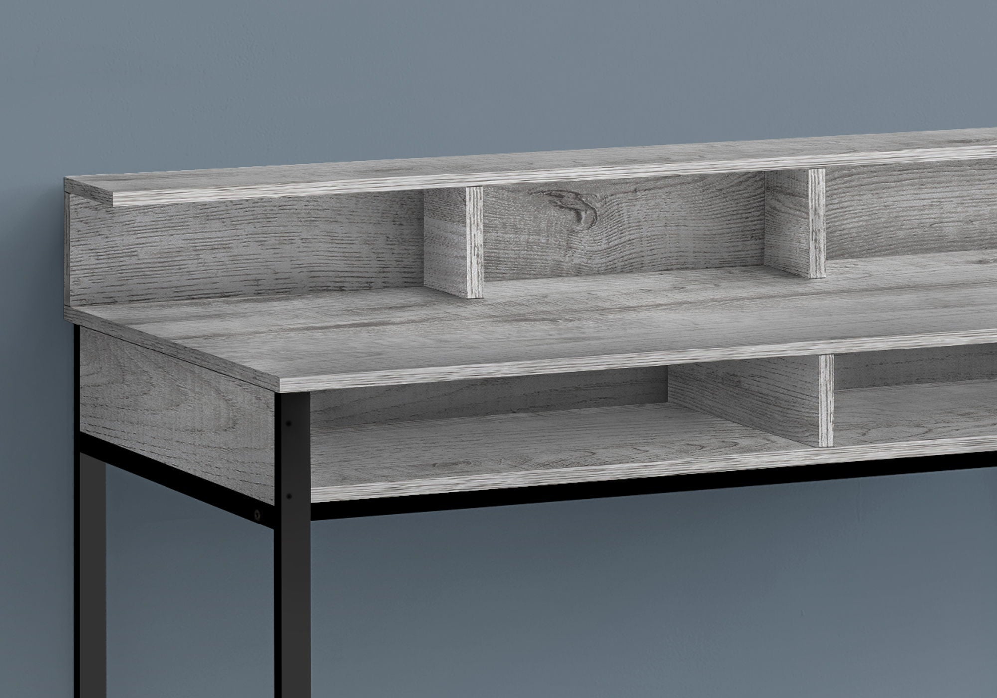 Computer Desk for Home Office with Standing Storage Shelves