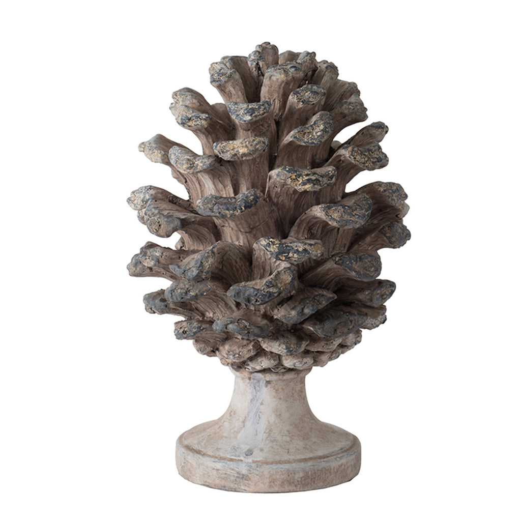 D7x10.5' Pinecone Table Decor