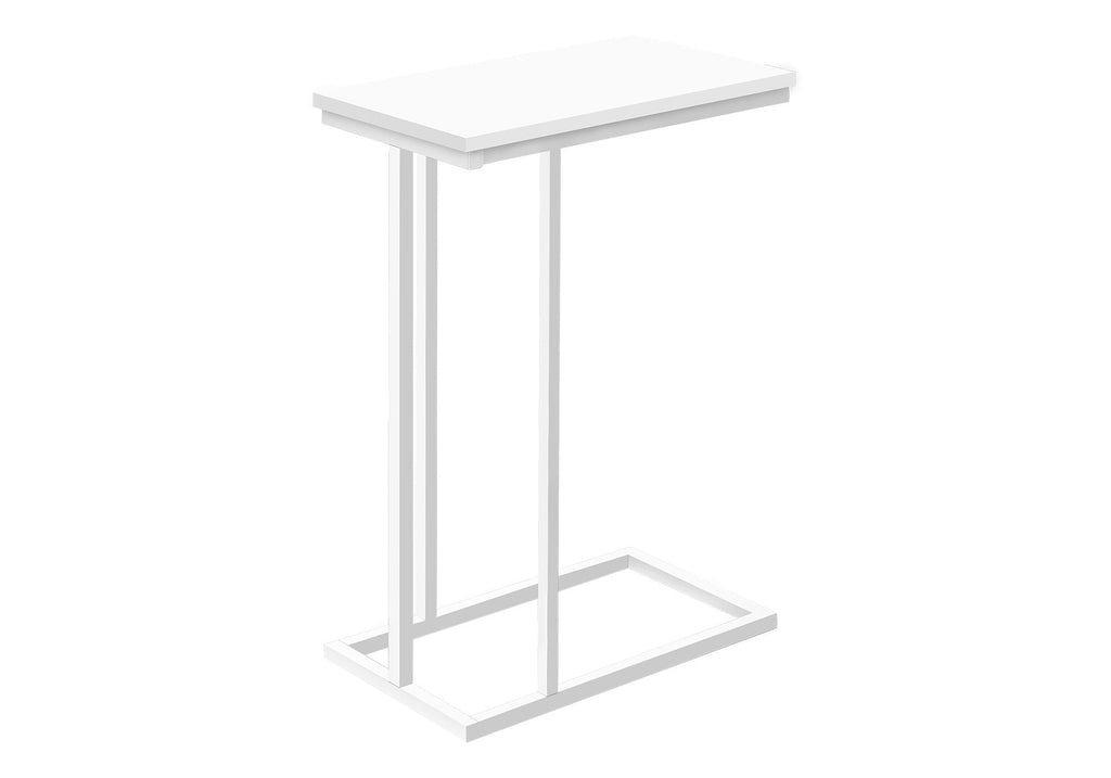 Accent Table Versatile Use, C-Shaped, Contemporary & Modern