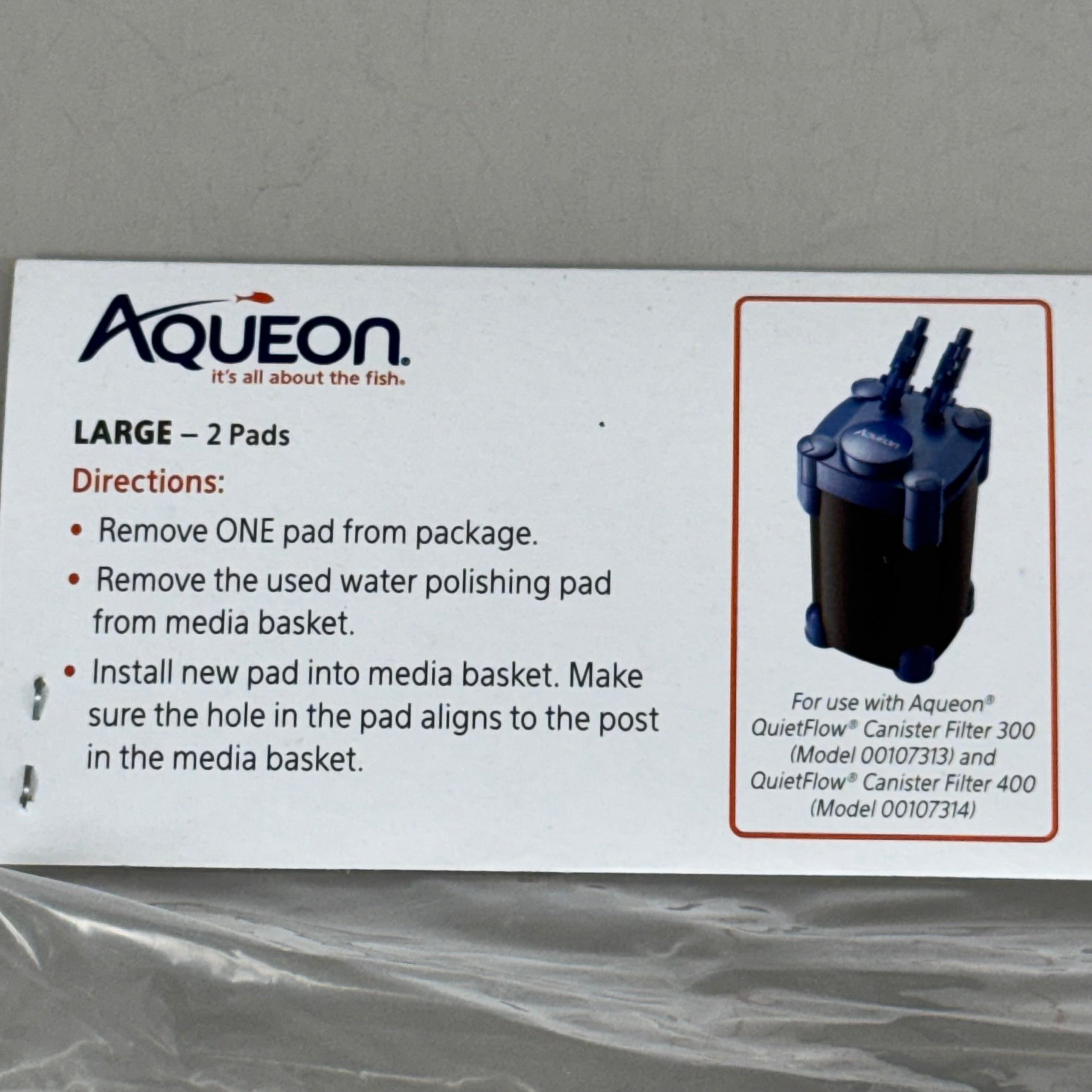 AQUEON Quietflow Water Polishing Pad