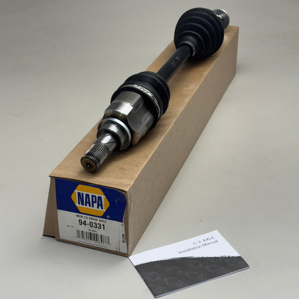 NAPA CV Drive Axle Grooved for Ford Focus 2012-18 FD-8234 94-0331