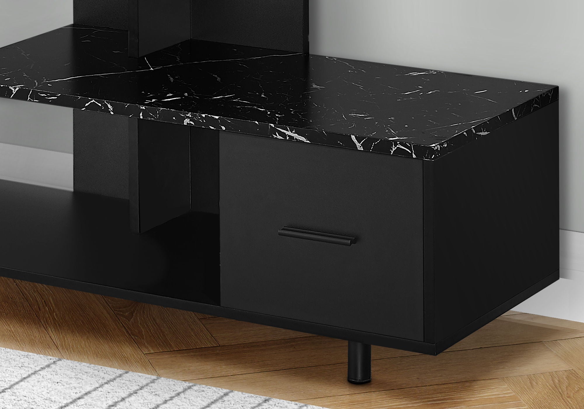 TV Stand, Console, Media Entertainment Center, Storage Drawer, Contemporary