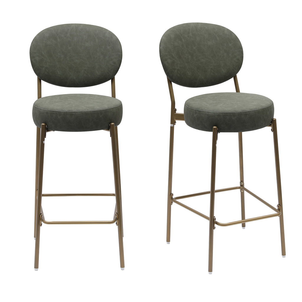 29'' H Upholstered Bar Stools Set of 2