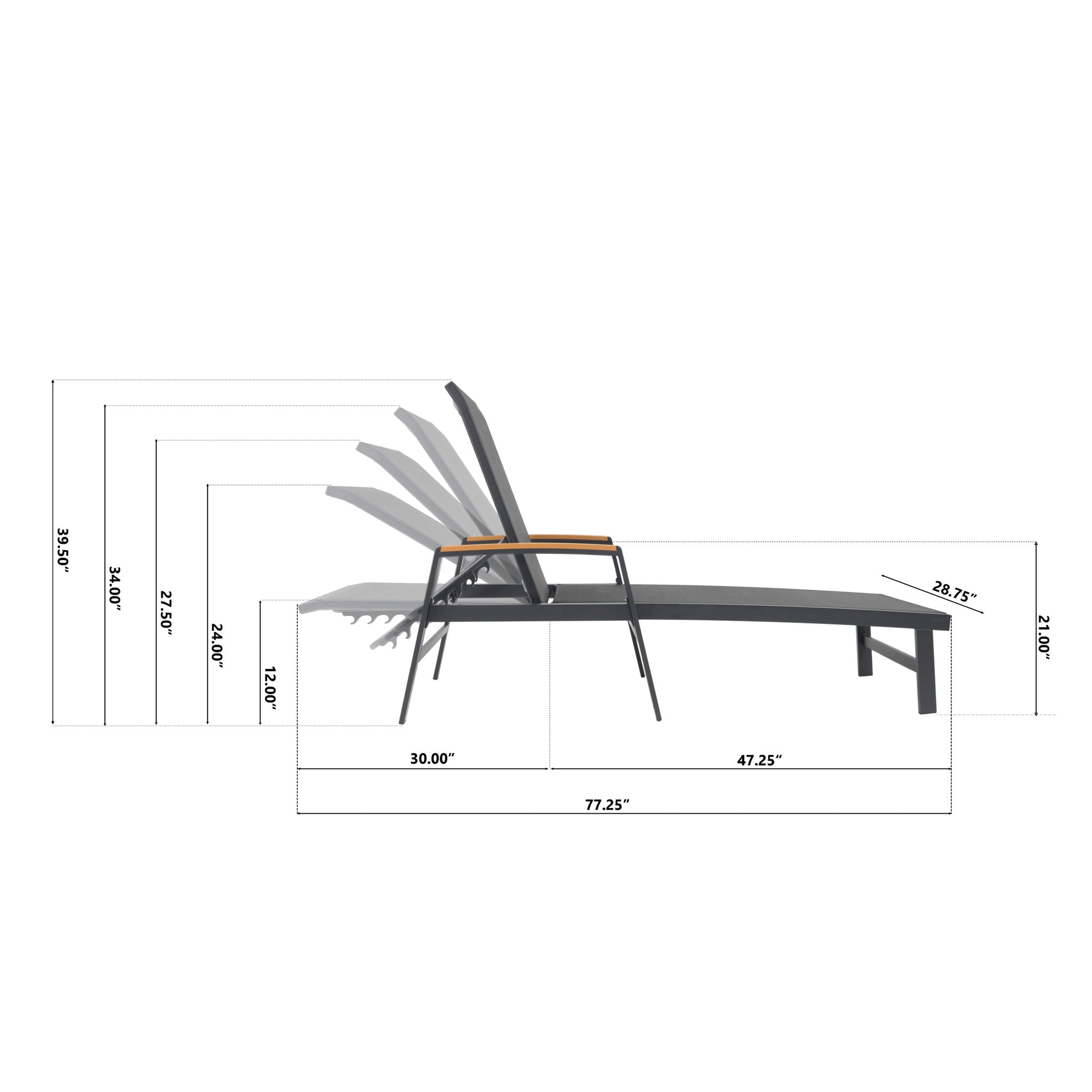 Oaxton Chaise Lounge