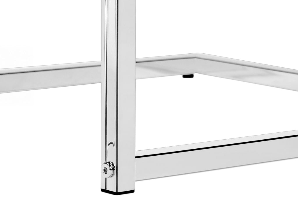 C-Shaped Accent Table, Contemporary & Modern