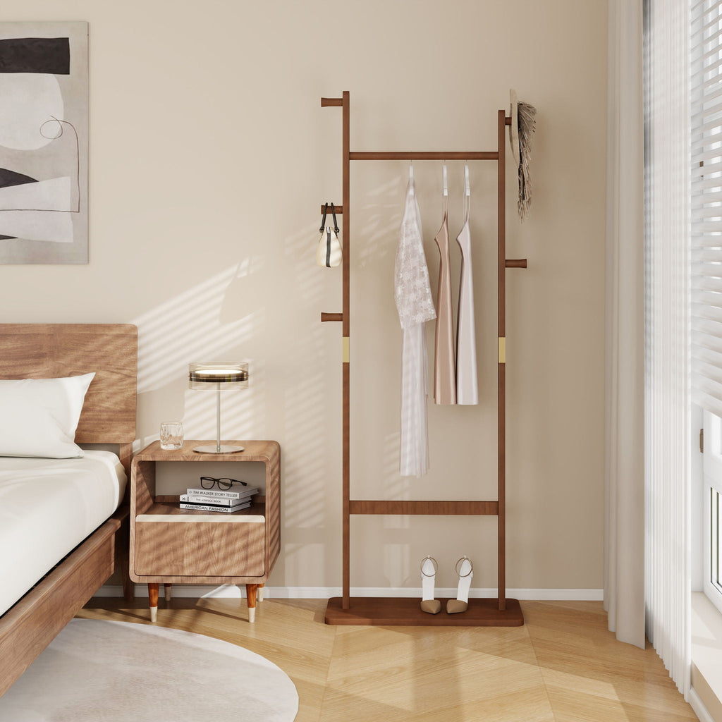 Solid Wood Simple Hat Rack
