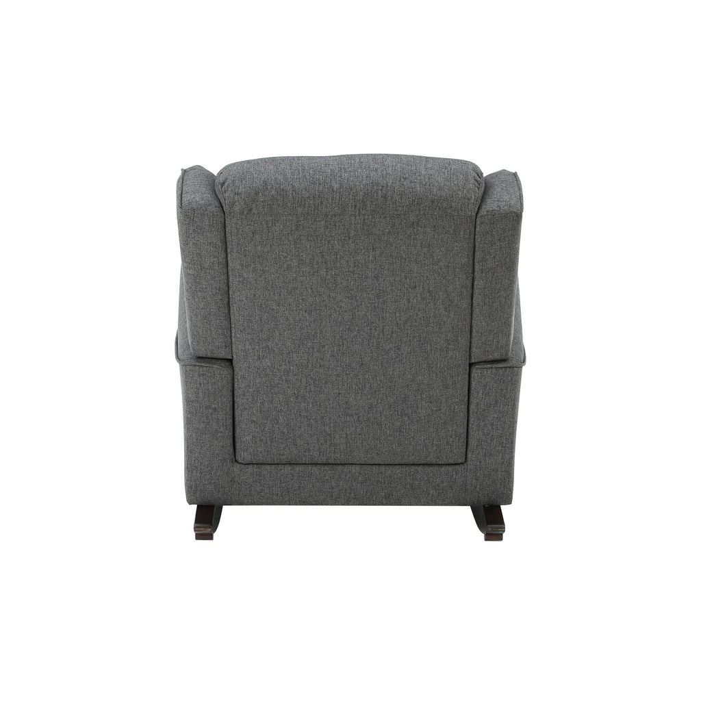 Fabien Rocking Chair in Gray