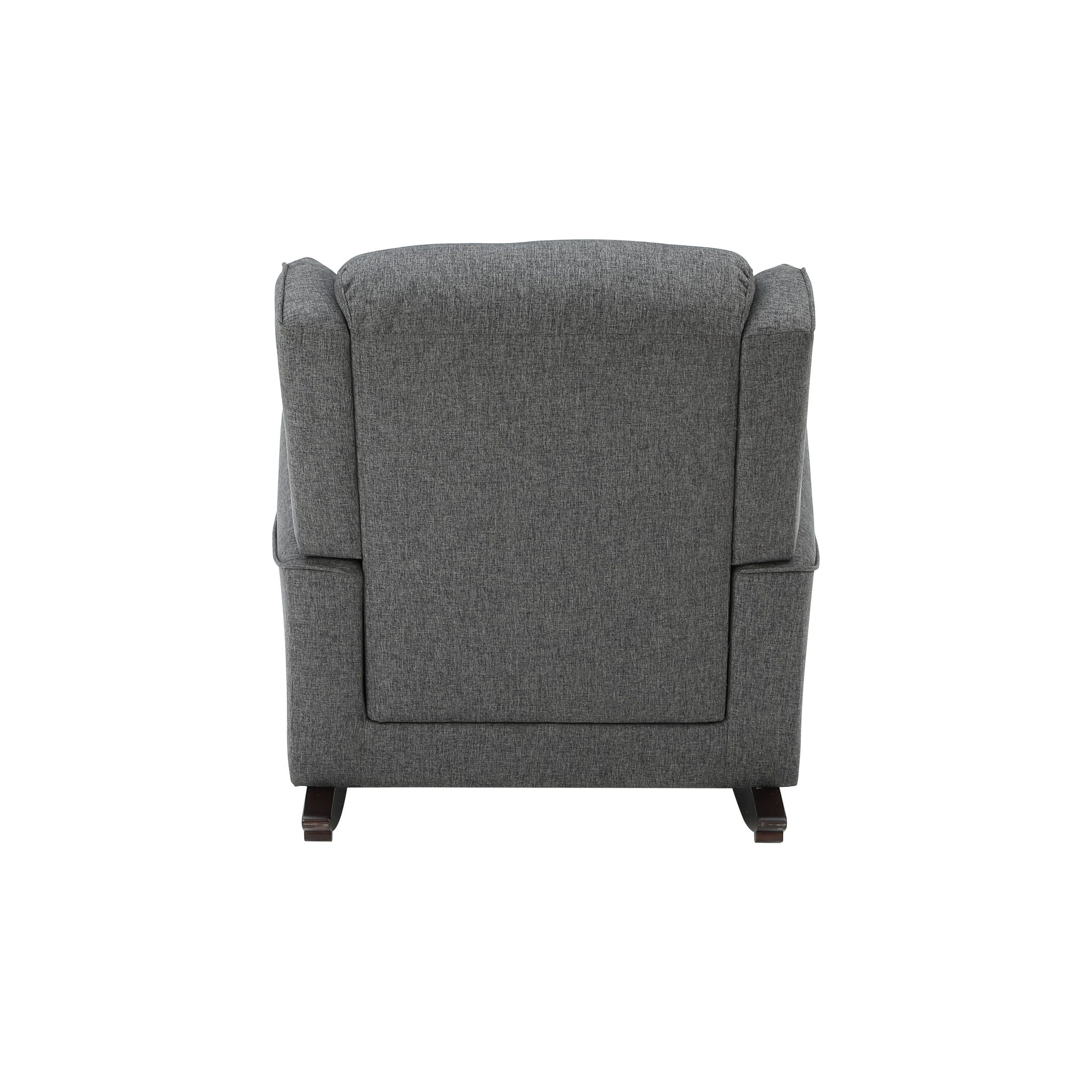 Fabien Rocking Chair in Gray