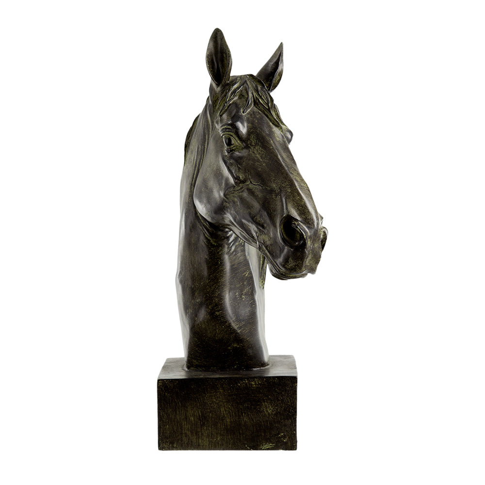 13x5.7x15.8 Equine Sculpture On Base