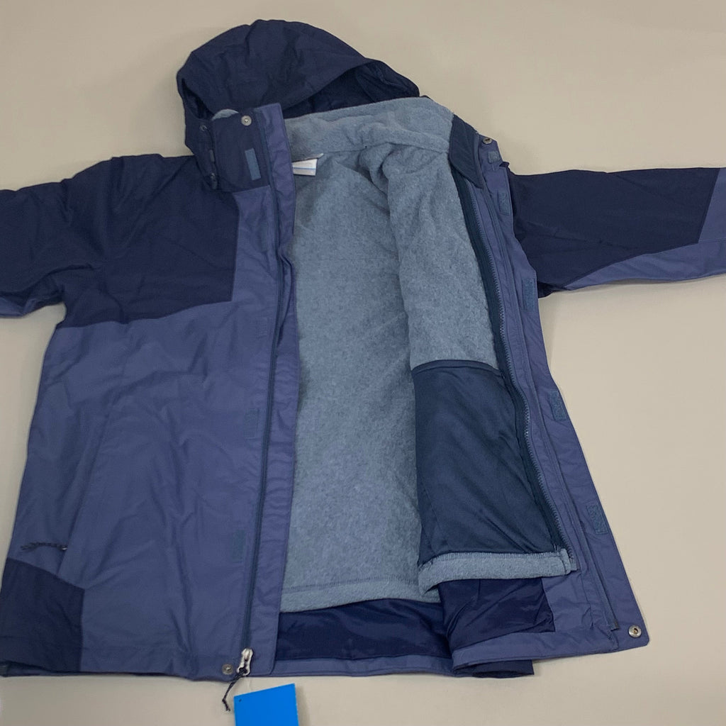 COLUMBIA Bugaboo II Fleece Interchange Jacket Men's Sz XXL Navy Blue 1800661477