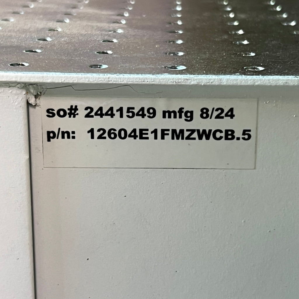 Steel Optical Breadboards 12"W x 60"L x 4"H Grey 2441549 (AS-IS, A Little Damage)