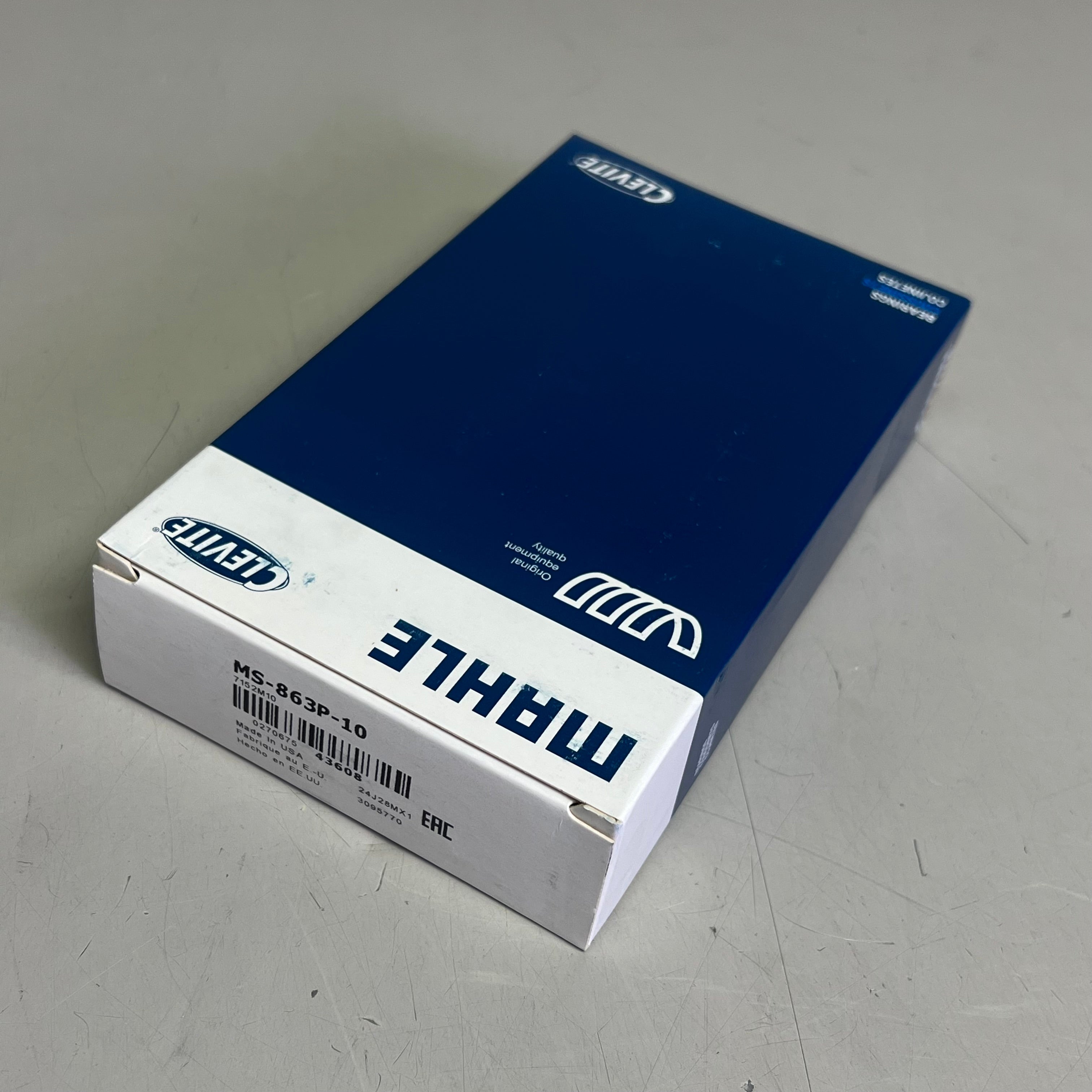 MAHLE Clevite Made In USA P-Series Main Bearing Set For Ford MS-863P-10