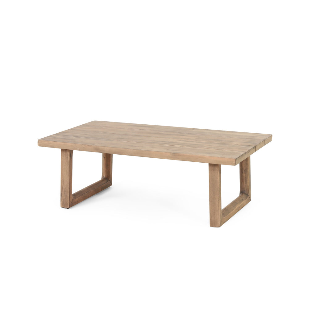 4-Pieces Acacia Wood Patio Furniture Set