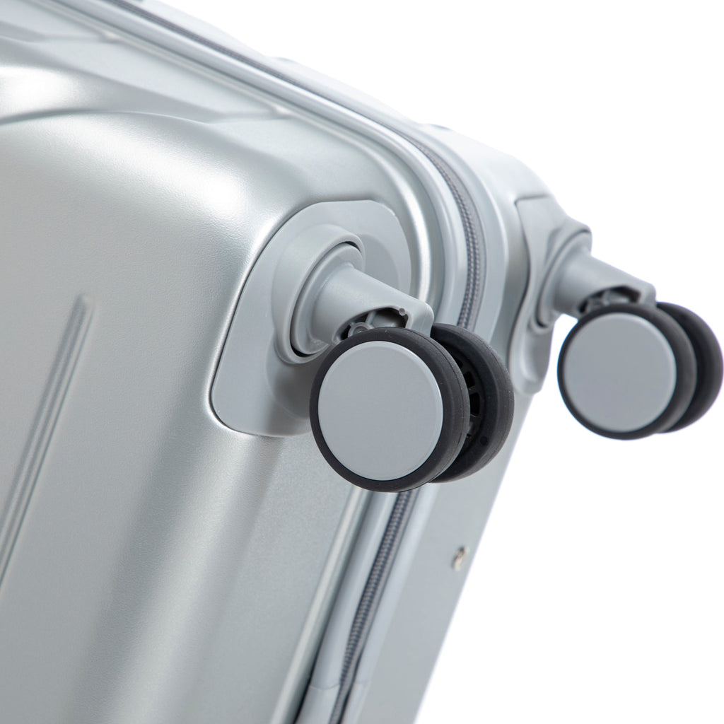 3-Piece ABS Spinner Wheel Luggage Set with Combination Lock