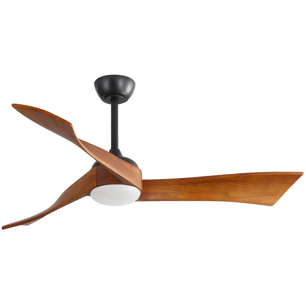 Ceiling Fan With Reversible DC Motor - Black