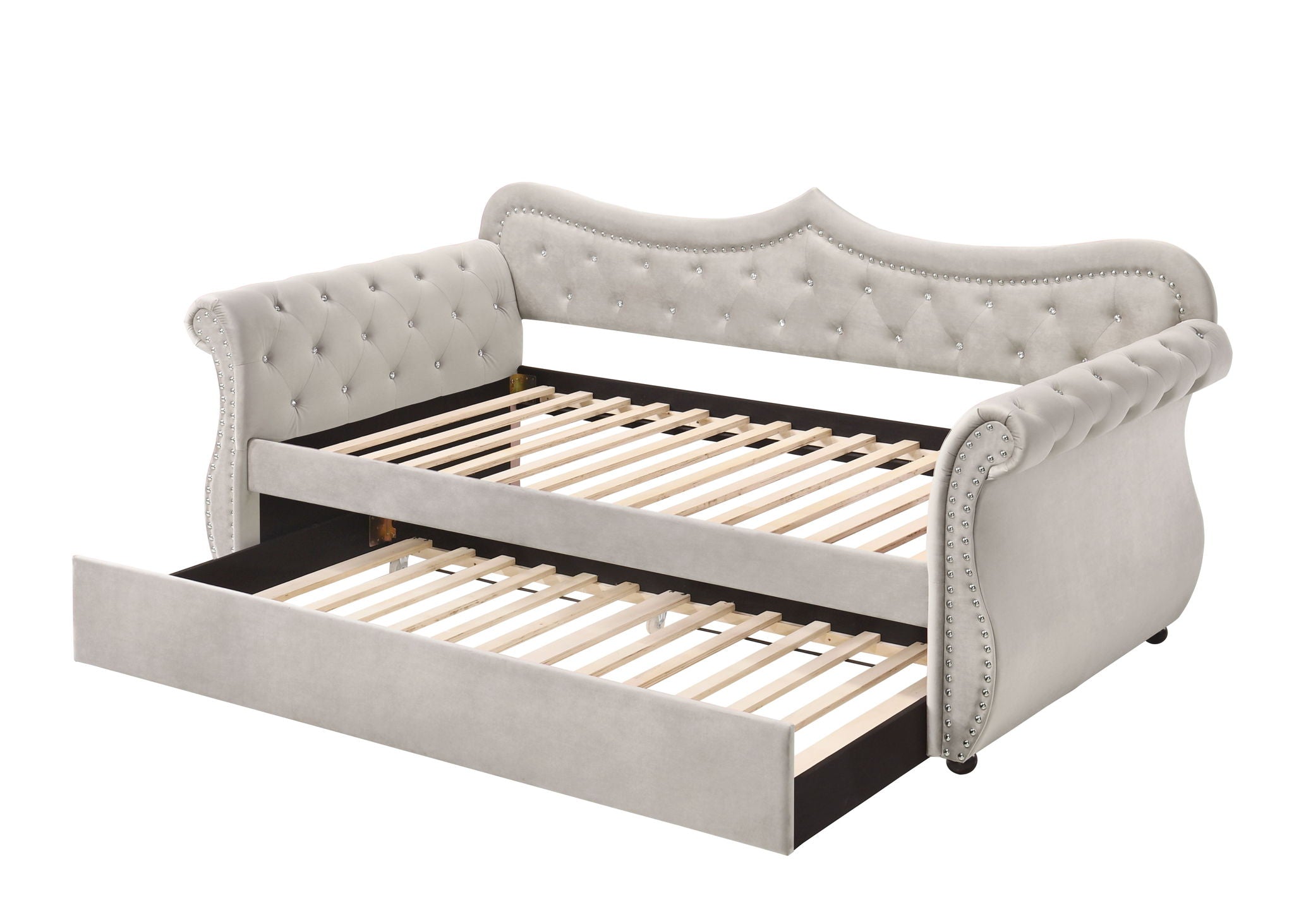 Adkins Twin Daybed With Trundle - Beige