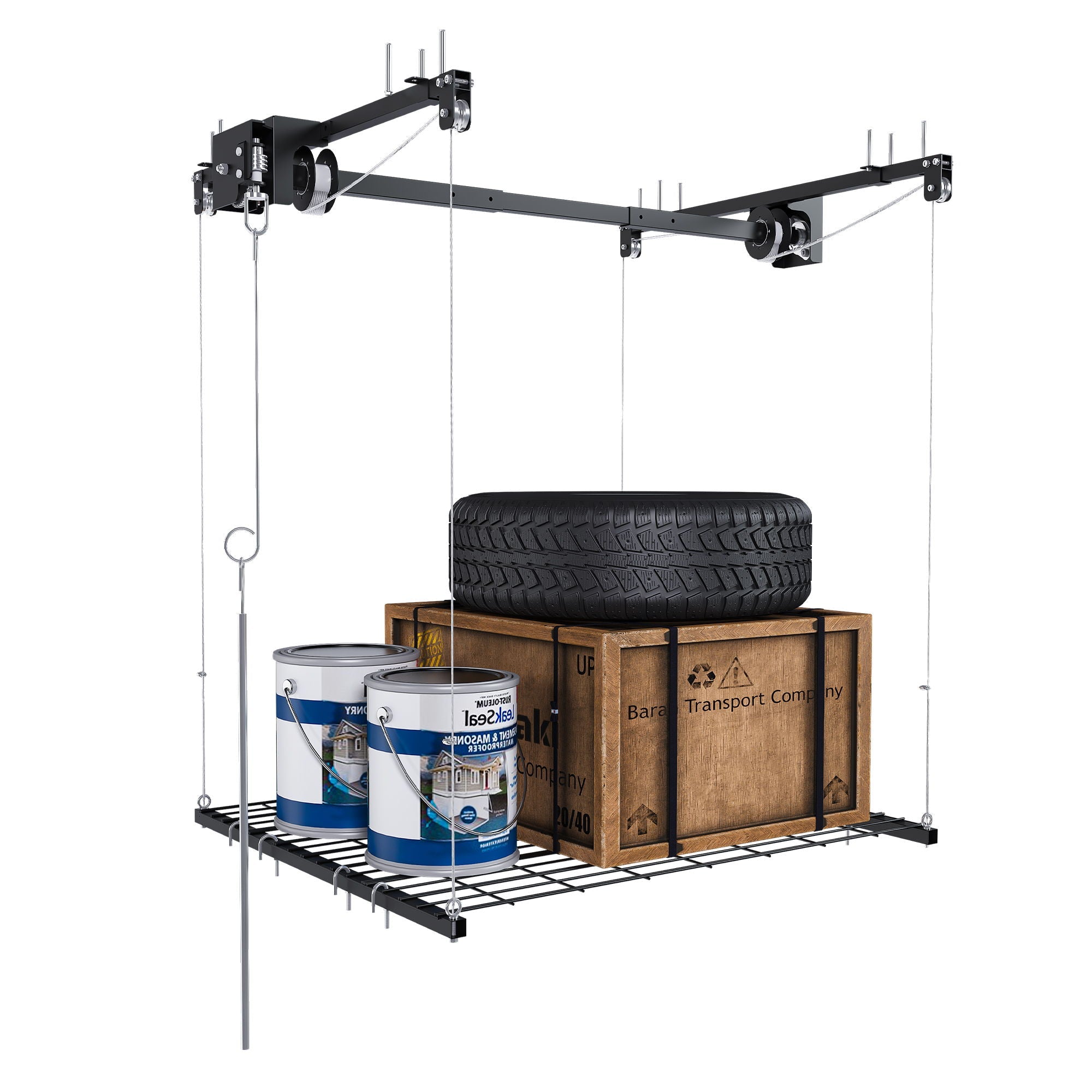 Overhead Garage Storage Rack