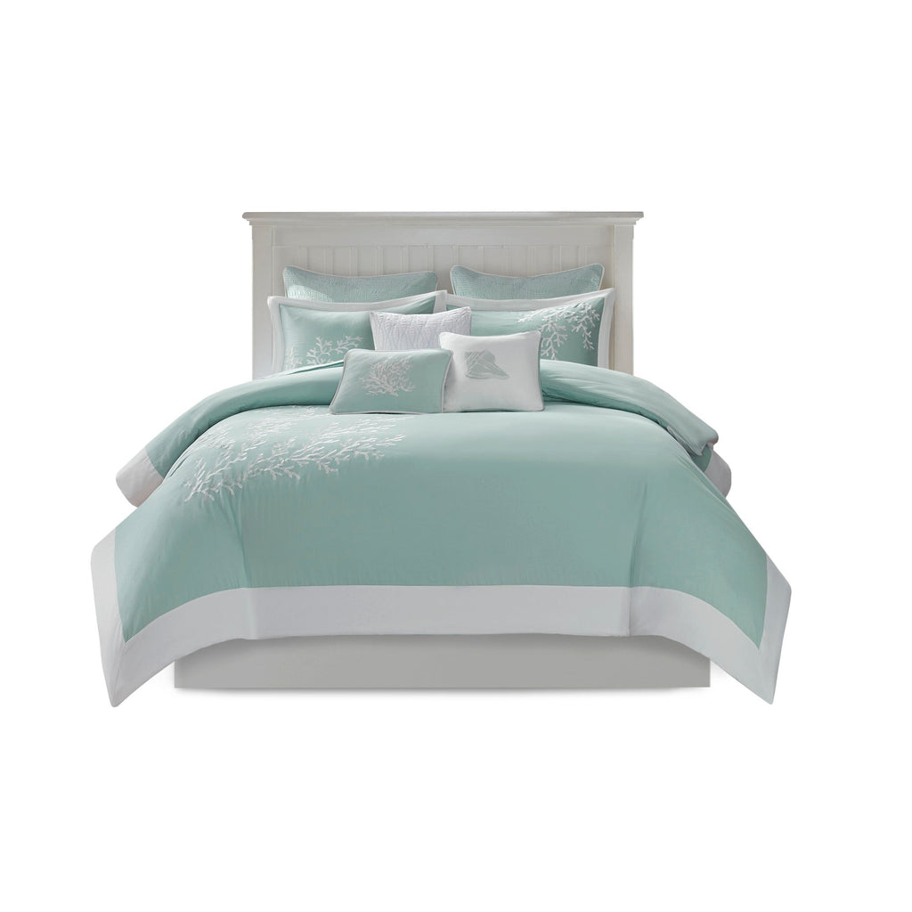 Duvet Cover Mini Set Aqua King/Cal King