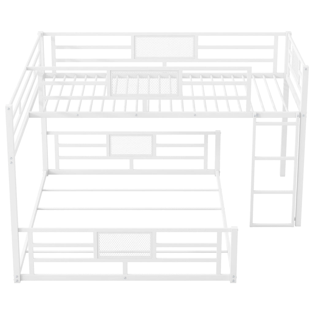 L-Shaped Bunk Bed & Safety Guaranteed