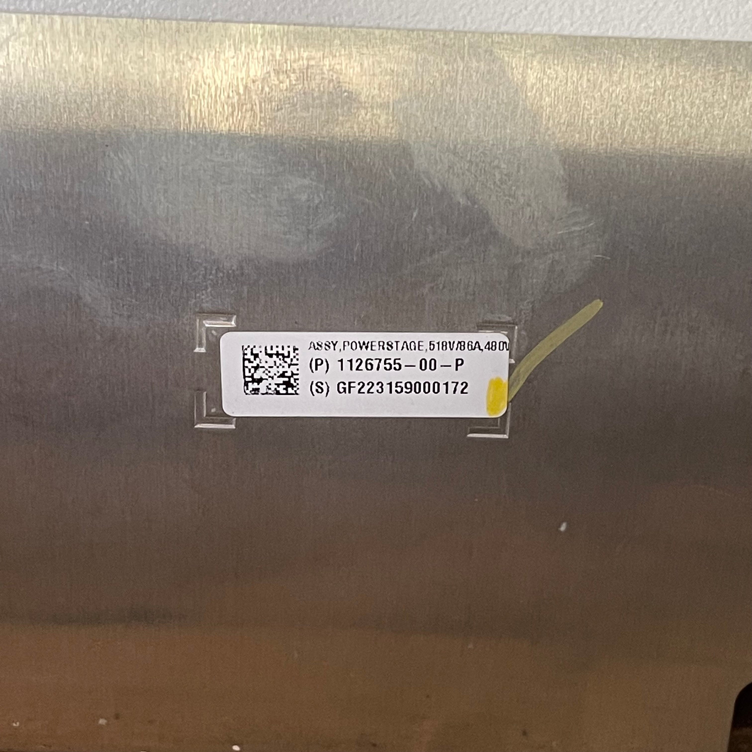 TESLA Powerstage Assembly or Power Wall 518V/86A, 480V/93A White (USED)