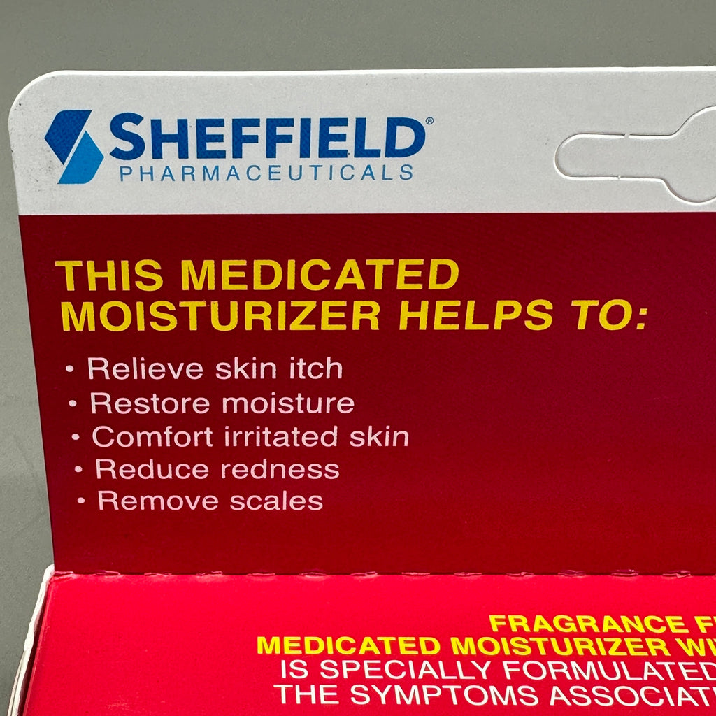SHEFFIELD Psoriasis Relief Medicated Moisturizer 1 oz 06/25