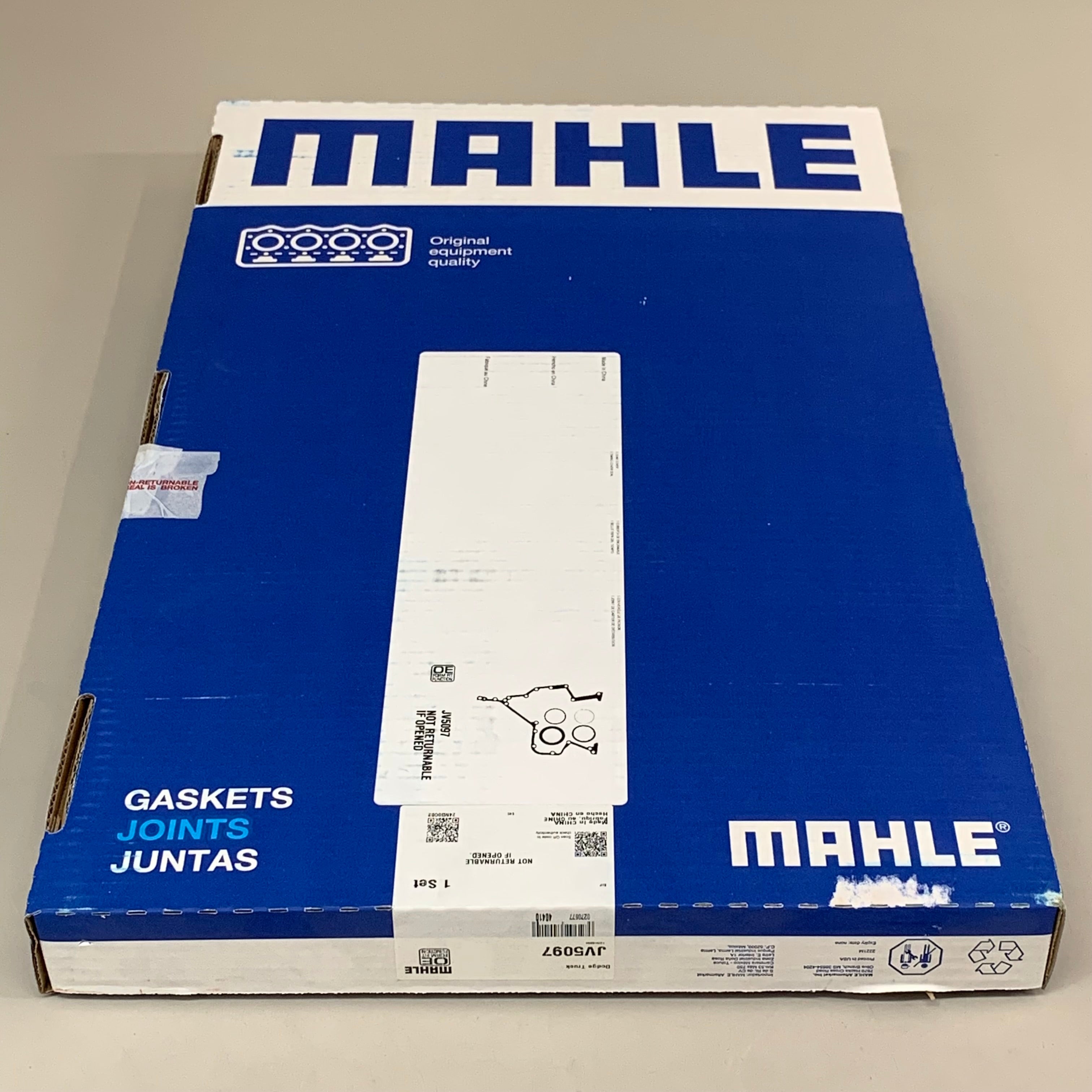 MAHLE Engine Timing Cover Gasket Set For Ram  JV5097