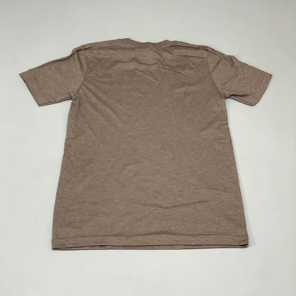 BELLA + CANVAS (12-PACK) Unisex Crewneck Short Sleeve Tees Sz S Heather Brown (New)