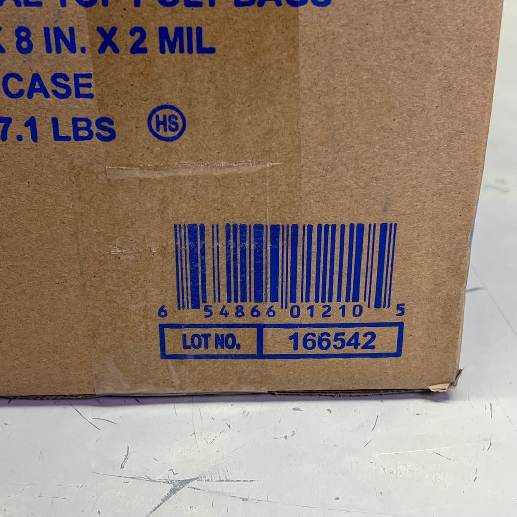ELKAY PLASTICS (1000) LD Seal Top Poly Bags 5 in. x 8 in. F20508
