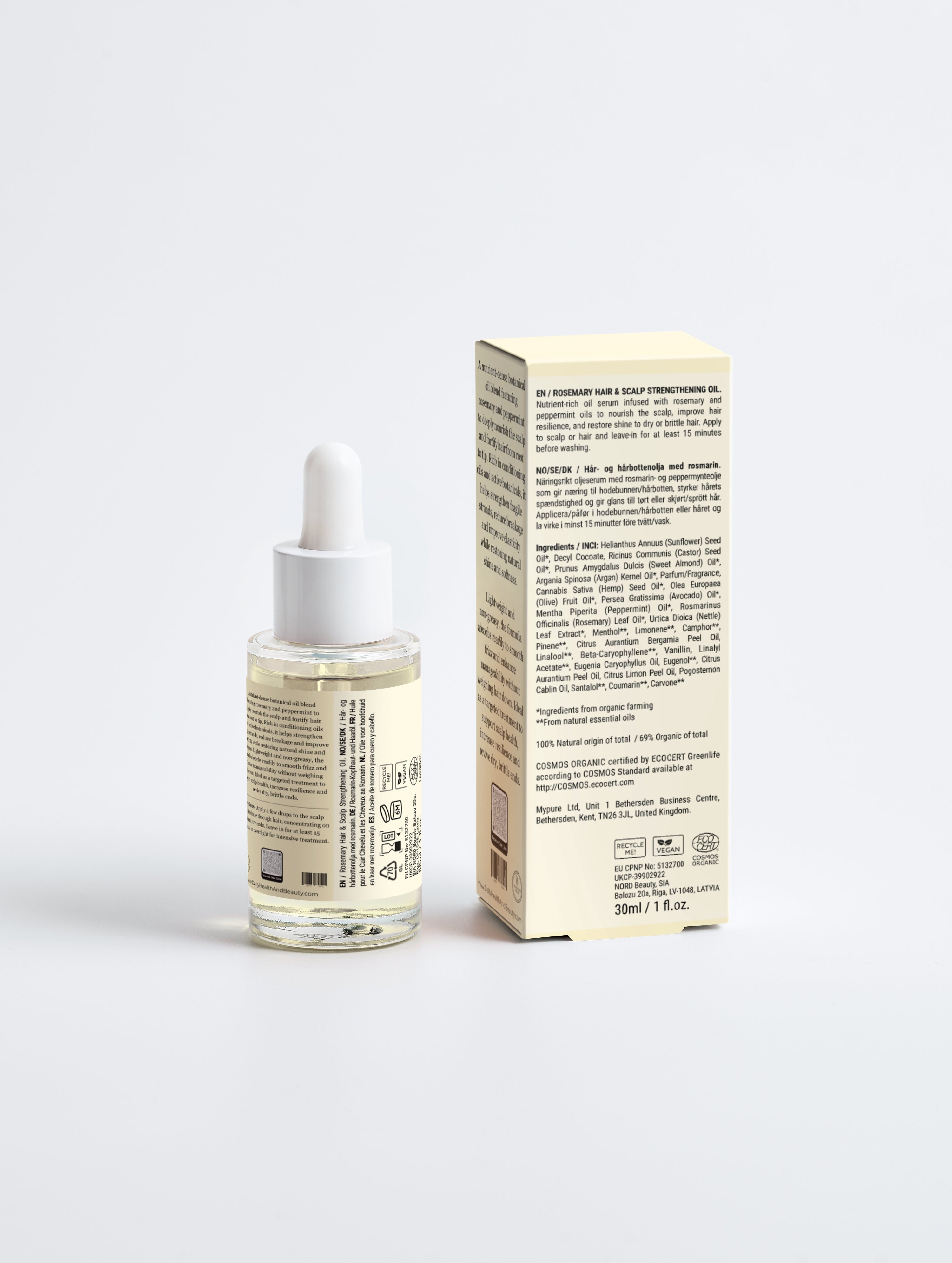 Rosemary Hair & Scalp Strengthening Oil