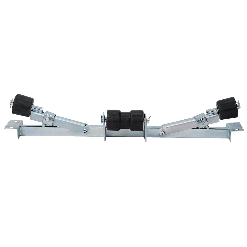 Heavy Duty Boat Trailer Support Bracket with Keel Rollers