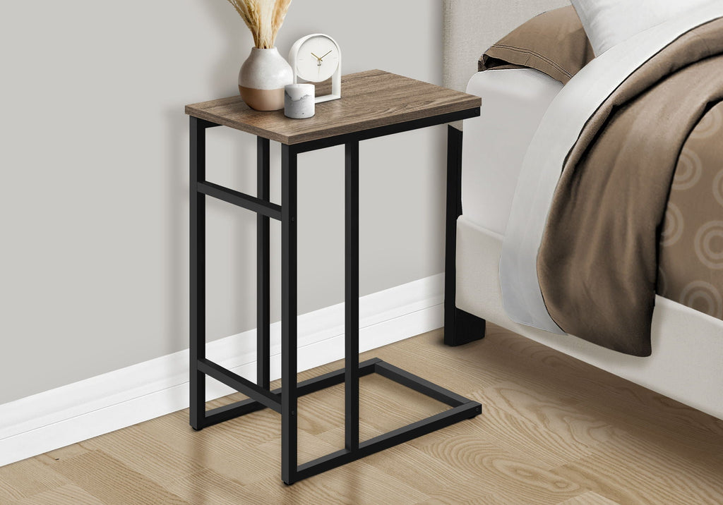 Accent Table, C-Shaped, Contemporary & Modern, Versatile Use