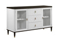 Carene Server Brown / White