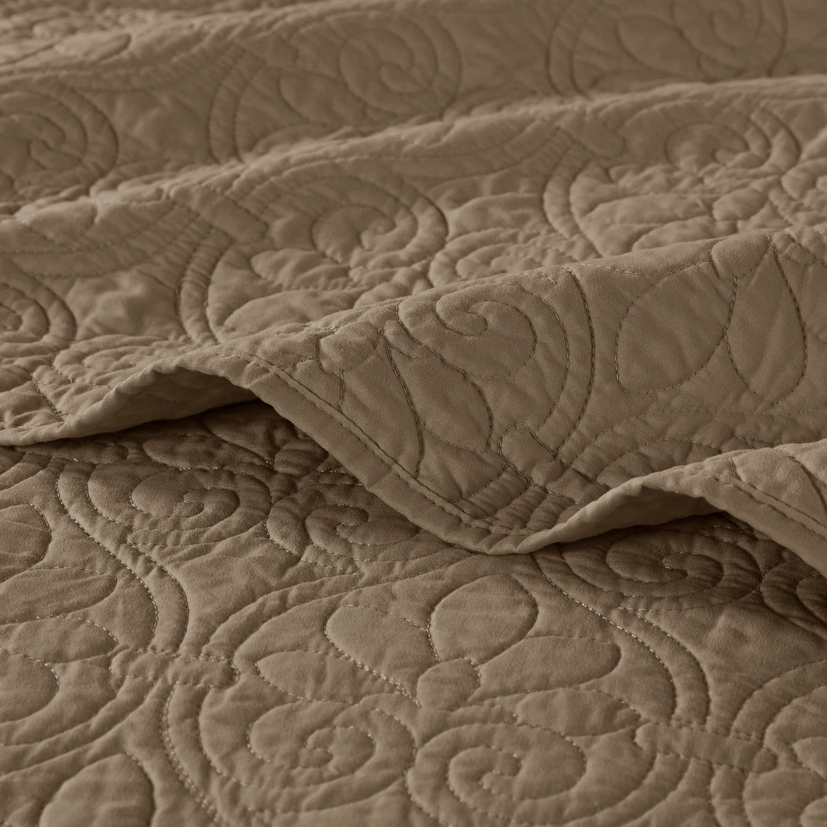 Reversible Quilt Set Mocha Full/Queen