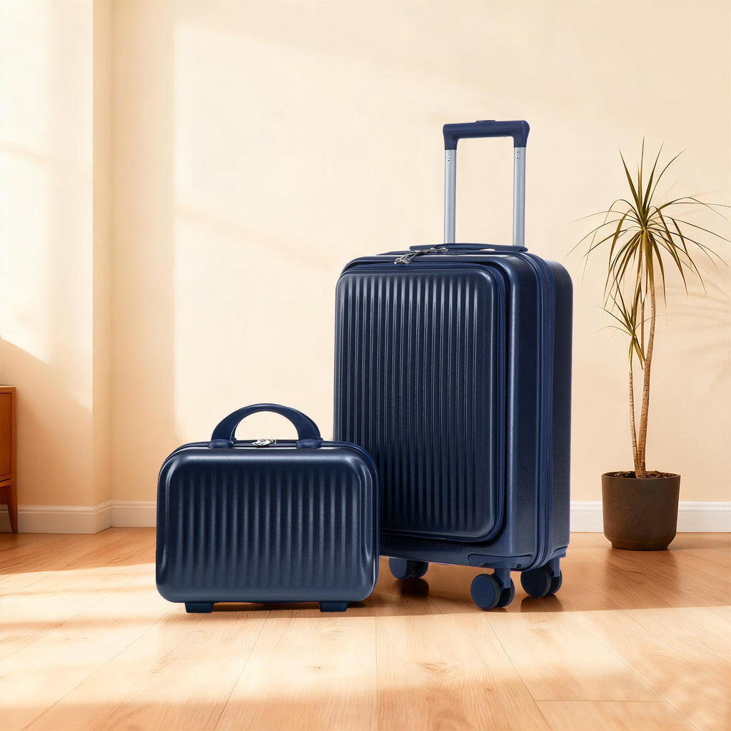 14'/20' 2-Piece ABS Spinner Wheel Luggage Set