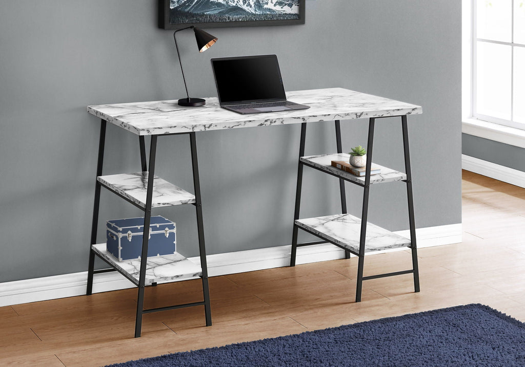 Computer Desk for Home Office with Storage Shelves
