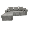 Corner Combination Sofa Sectional Couch With Soft Fabric