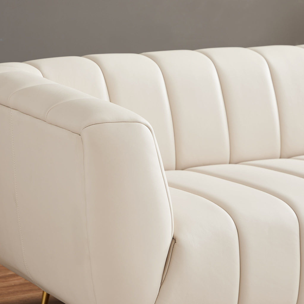 Lamattina - Genuine Italian Channel Tufted Sofa