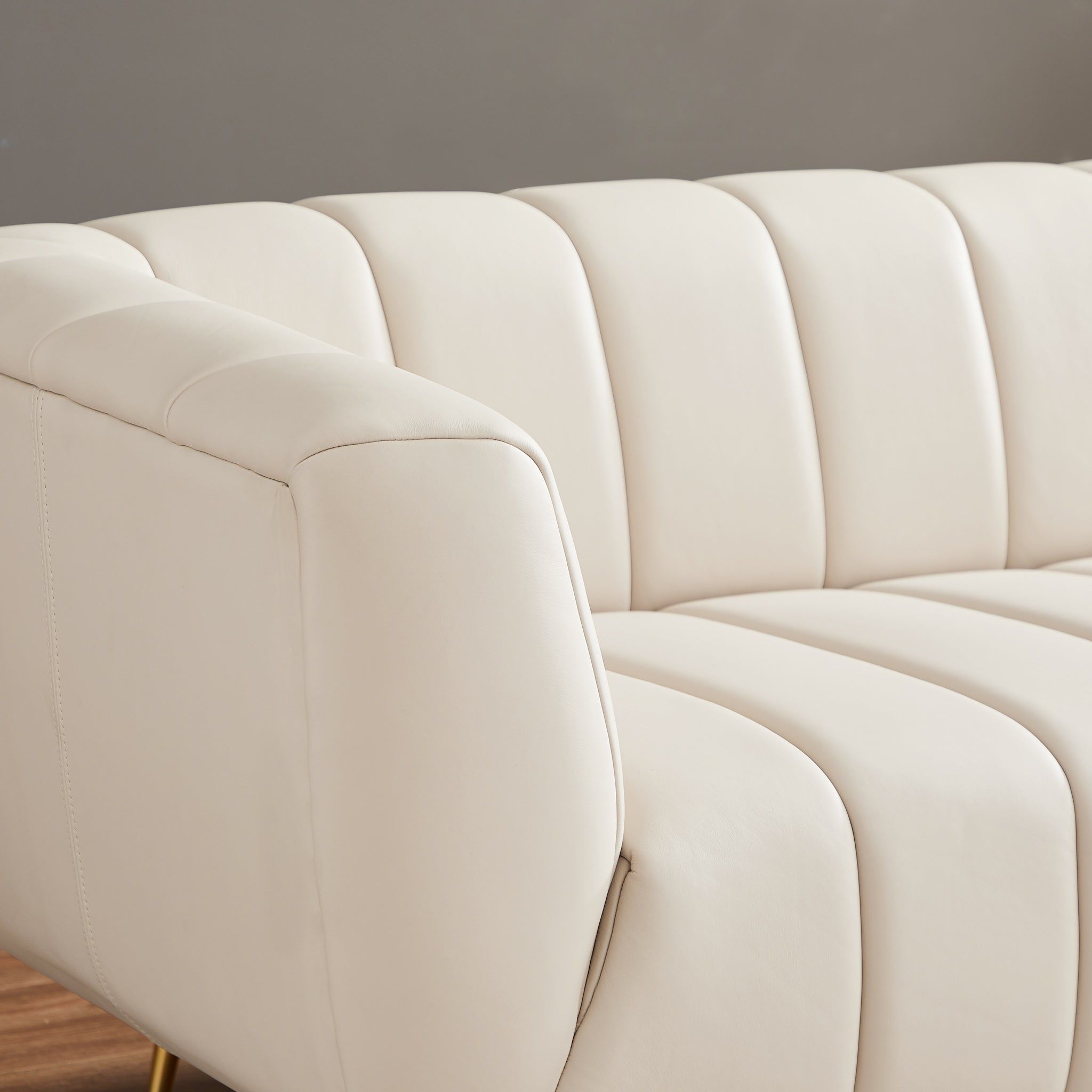 Lamattina - Genuine Italian Channel Tufted Sofa