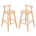 Grove Indoor Barstool (Set of 2) - Natural