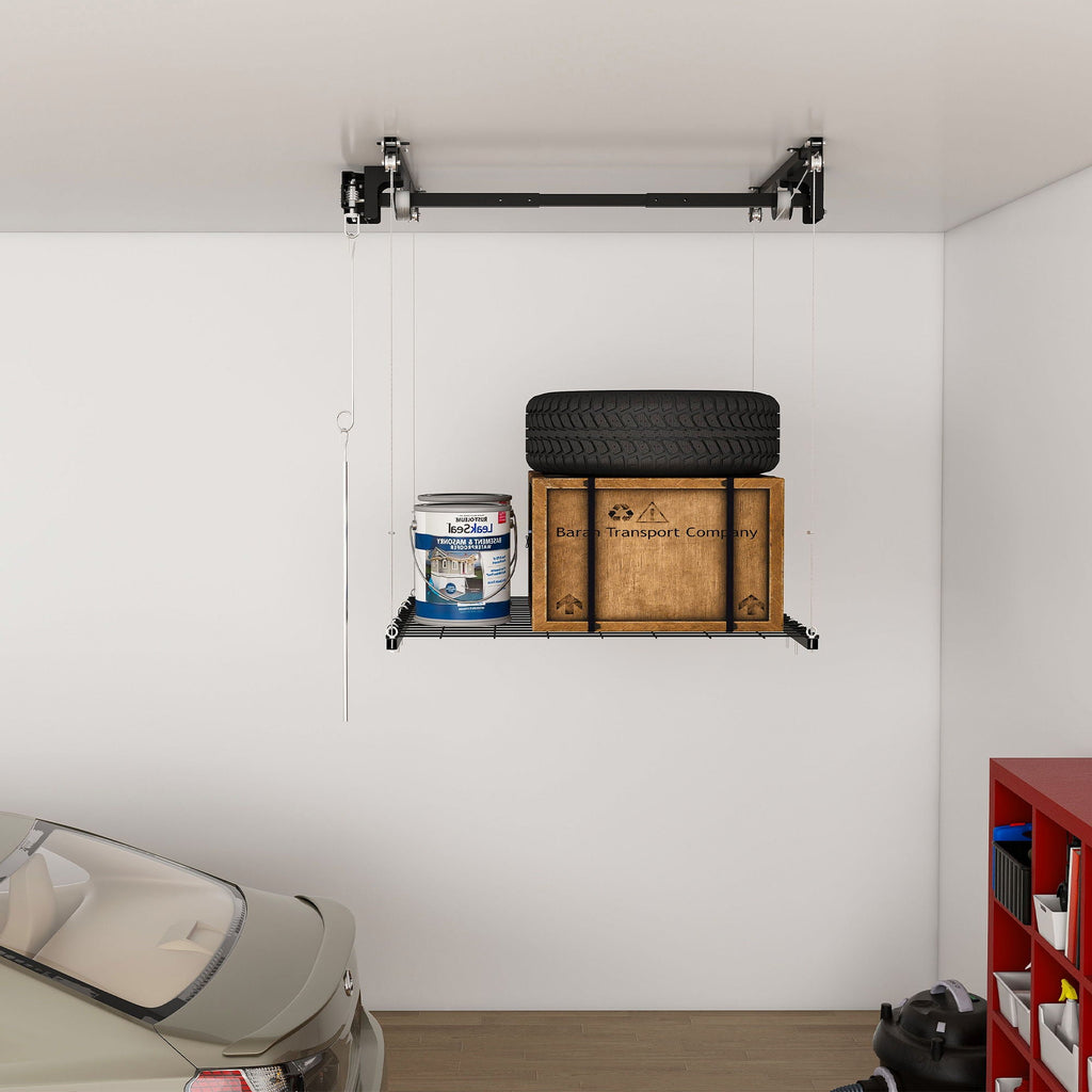 Overhead Garage Storage Rack