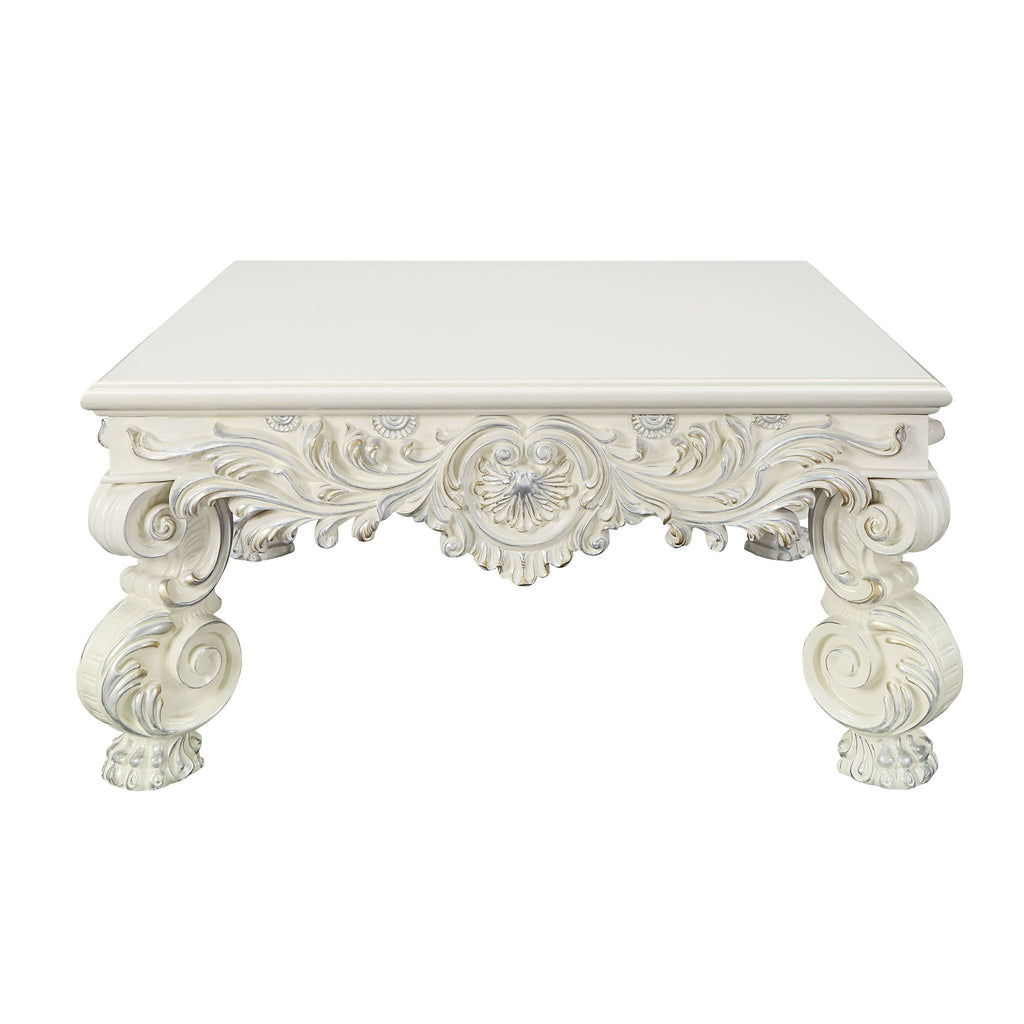 Adara Elegant White Coffee Table