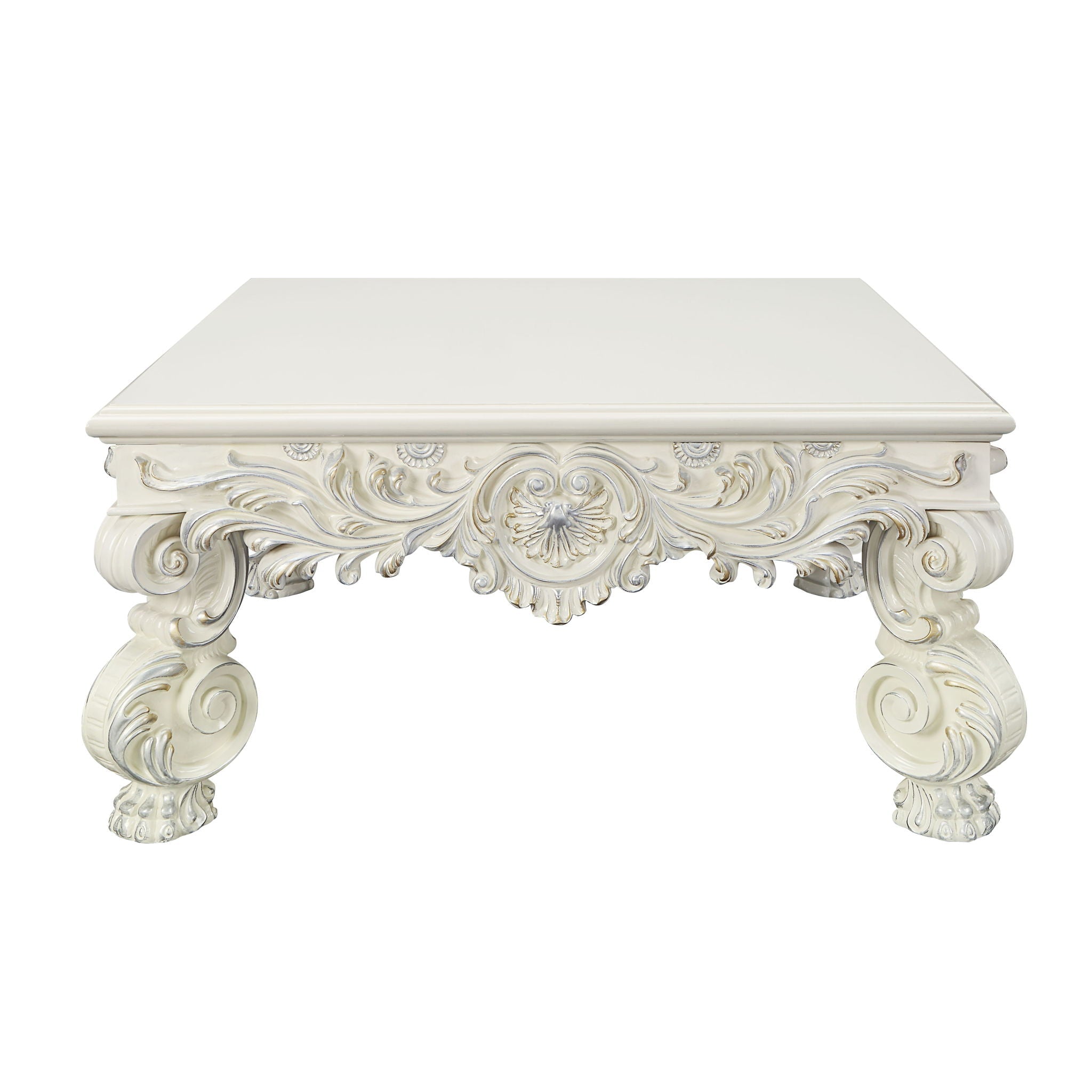 Adara Elegant White Coffee Table