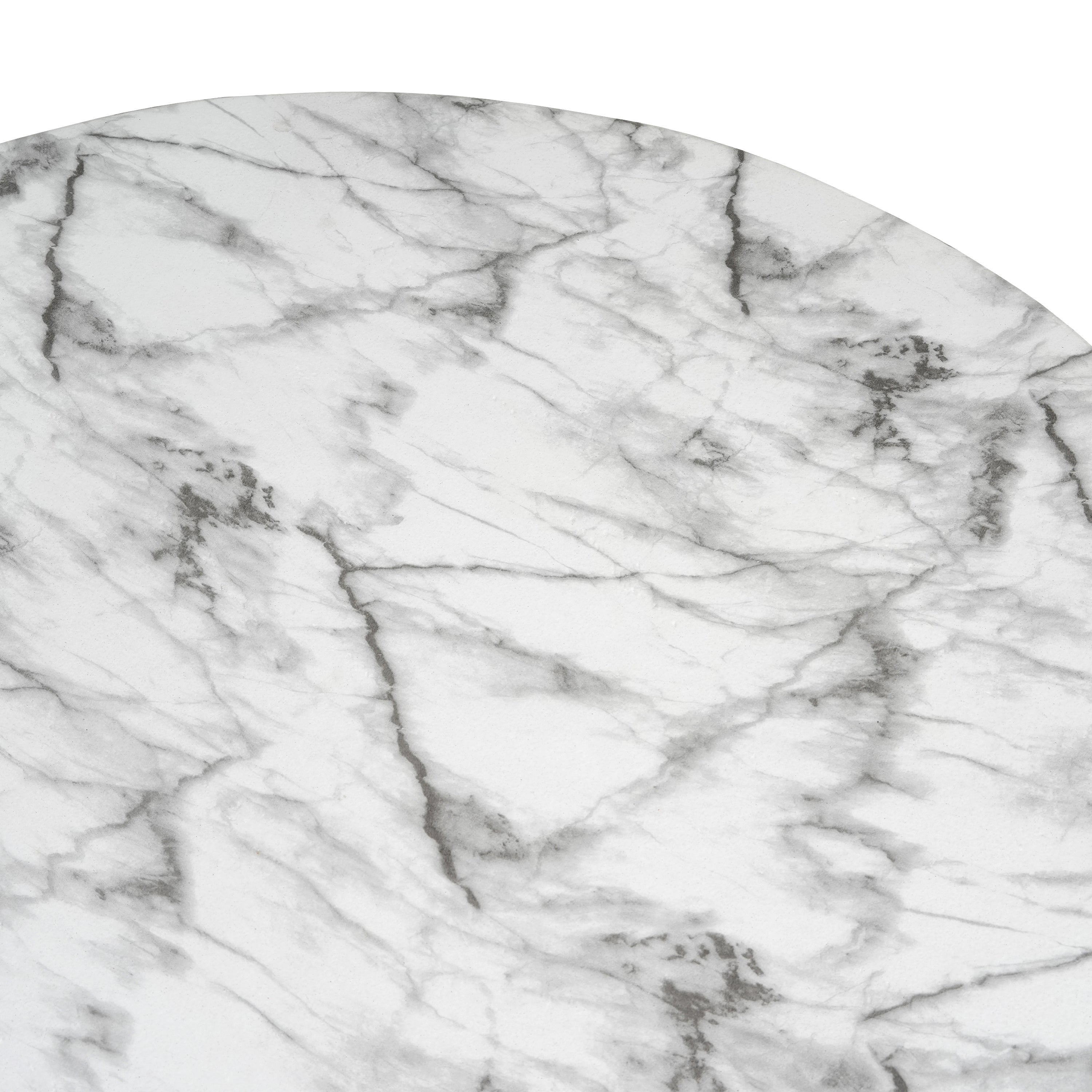 MGO Faux Marble Coffee Table for Indoor and Outdoor Use