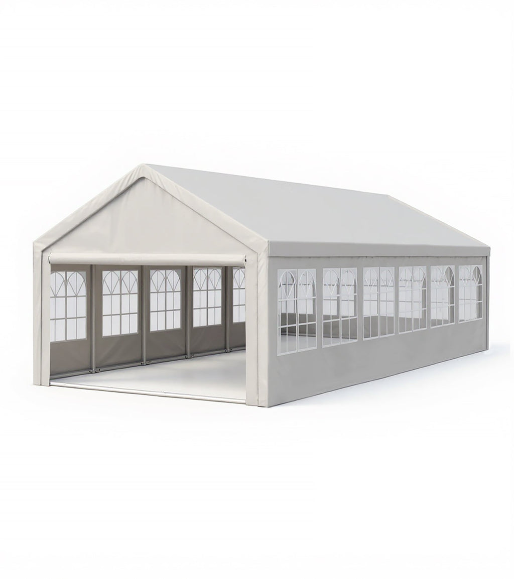 20'x40' Carport Car Canopy Party Tent with Removable Sidewalls